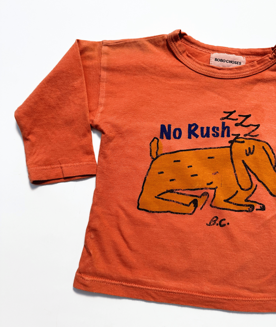 Longsleeve "Sleeping Dog" ~ 68/74 ~ Bobo Choses