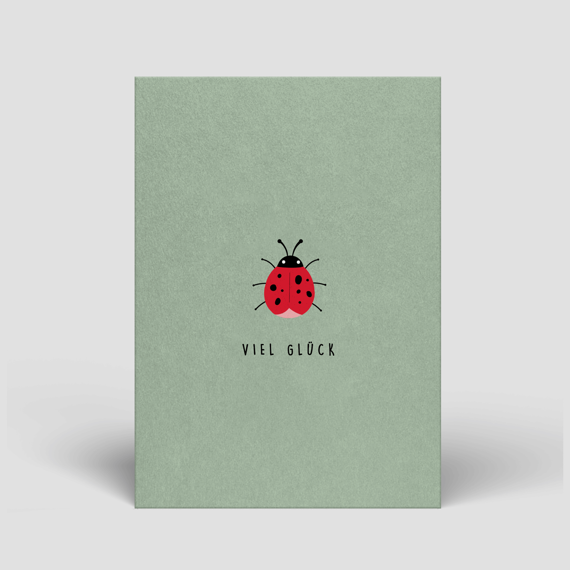 Postkarte - Viel Glück