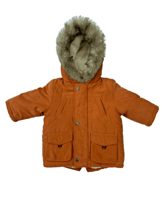 Winterjacke mit Teddyfutter ~ 68/74 ~ George