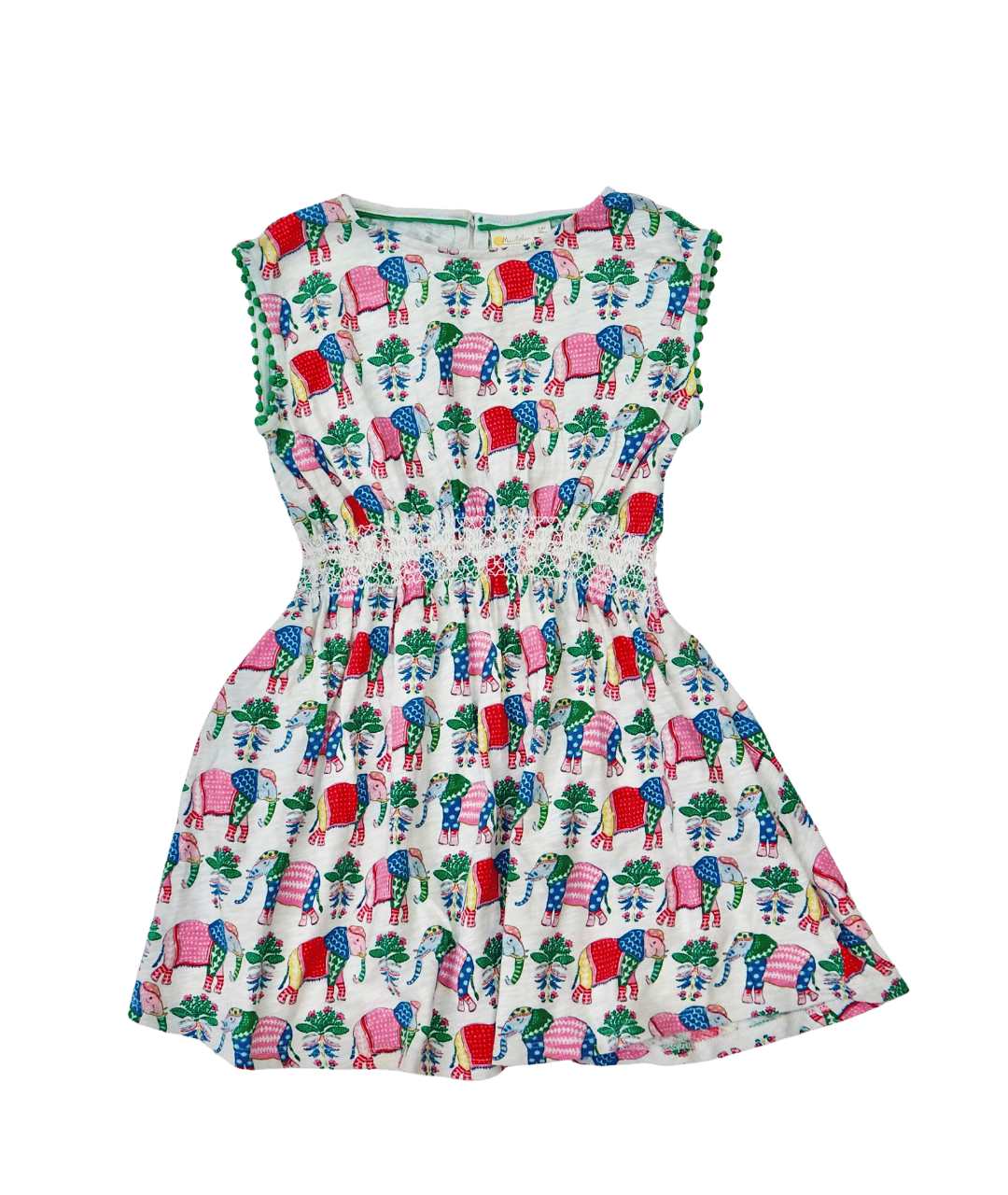 Sommerkleid "Elefanten" ~ 122/128 ~ Mini Boden