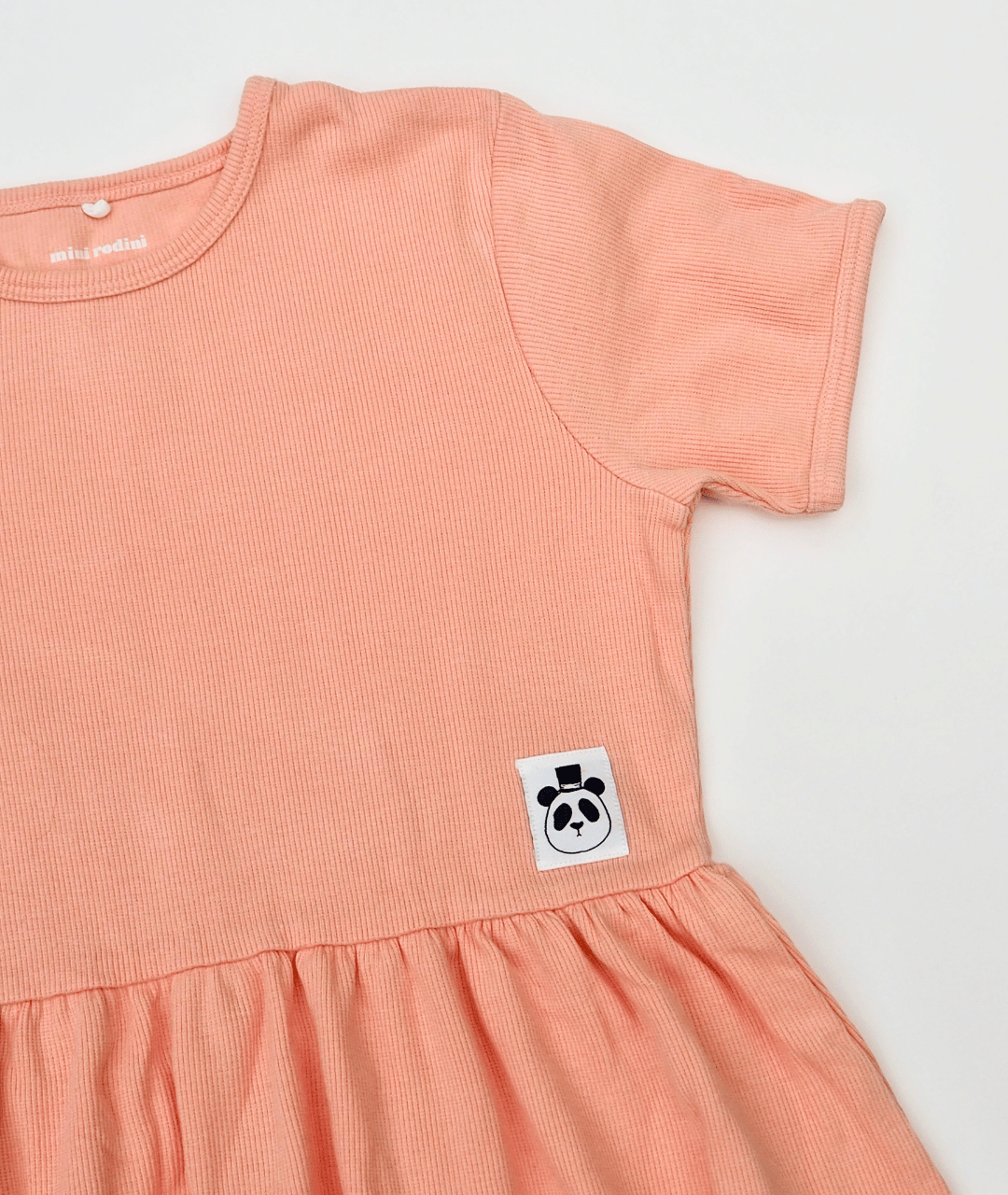 Kurzarm Kleid ~ 128/134 ~ Mini Rodini