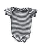 Gestreifter Kurzarmbody ~ 62/68 ~ People Wear Organic