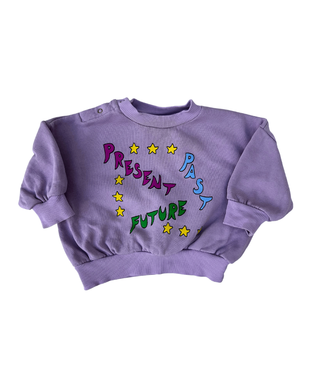 Sweatshirt "Past, Present, Future" ~ 68/74 ~ Mini Rodini