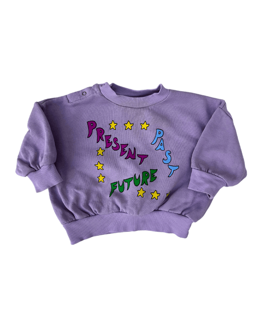 Sweatshirt "Past, Present, Future" ~ 68/74 ~ Mini Rodini