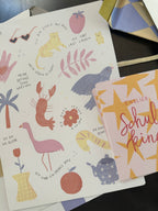 Poster  "Schöne Worte" by sola collective