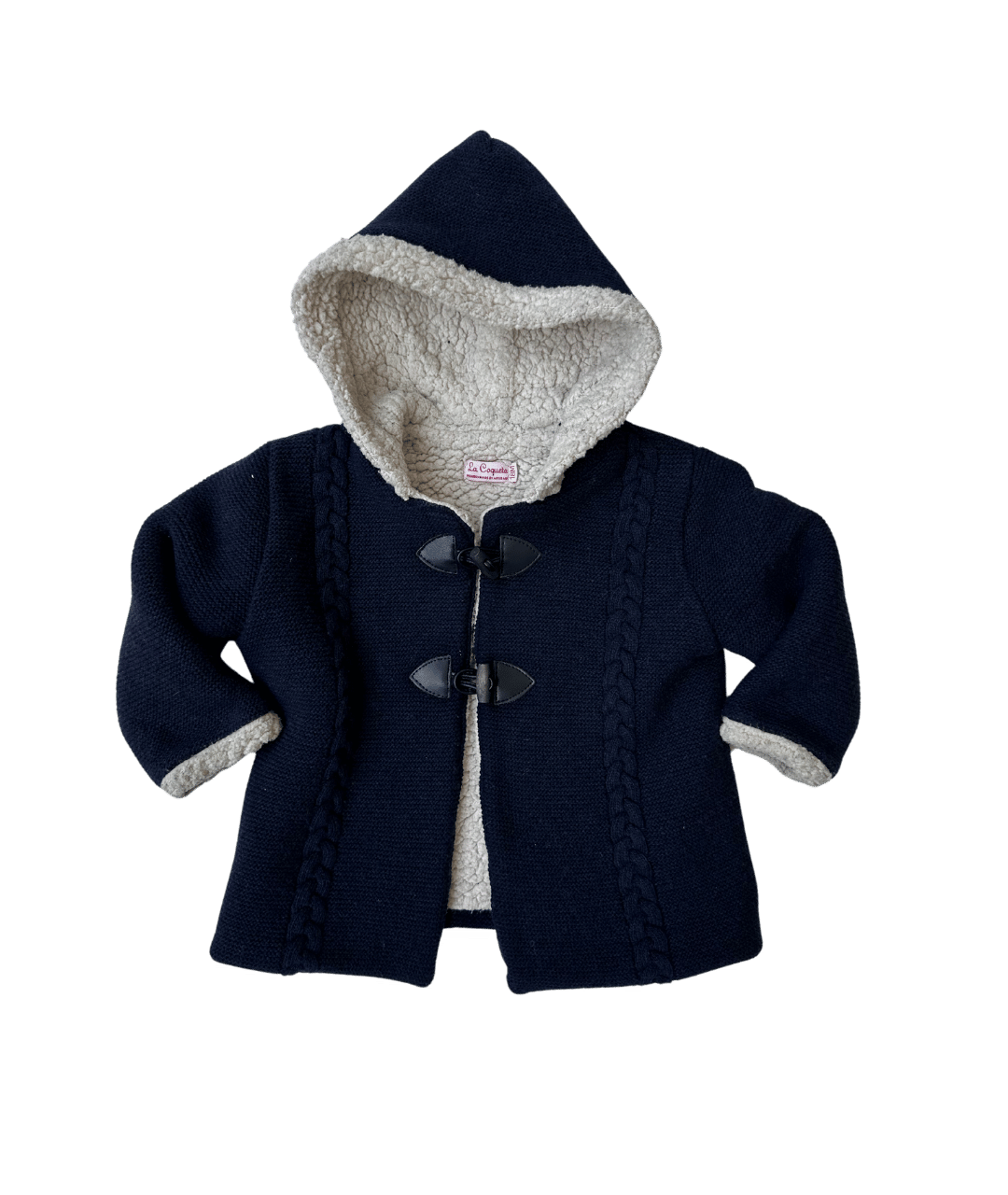 Gefütterte Strickjacke ~ 80/86 ~ La Coqueta