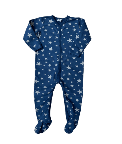 Pyjama / Strampler "Sterne" ~ 80/86 ~ Petit Bateau