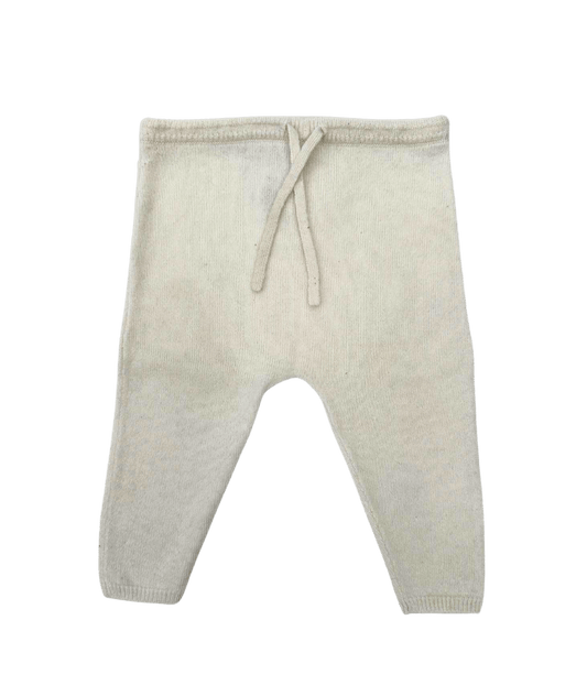 Kaschmir-Babyhose "KIM weiß" ~ 74/80 ~ Papa Lobster