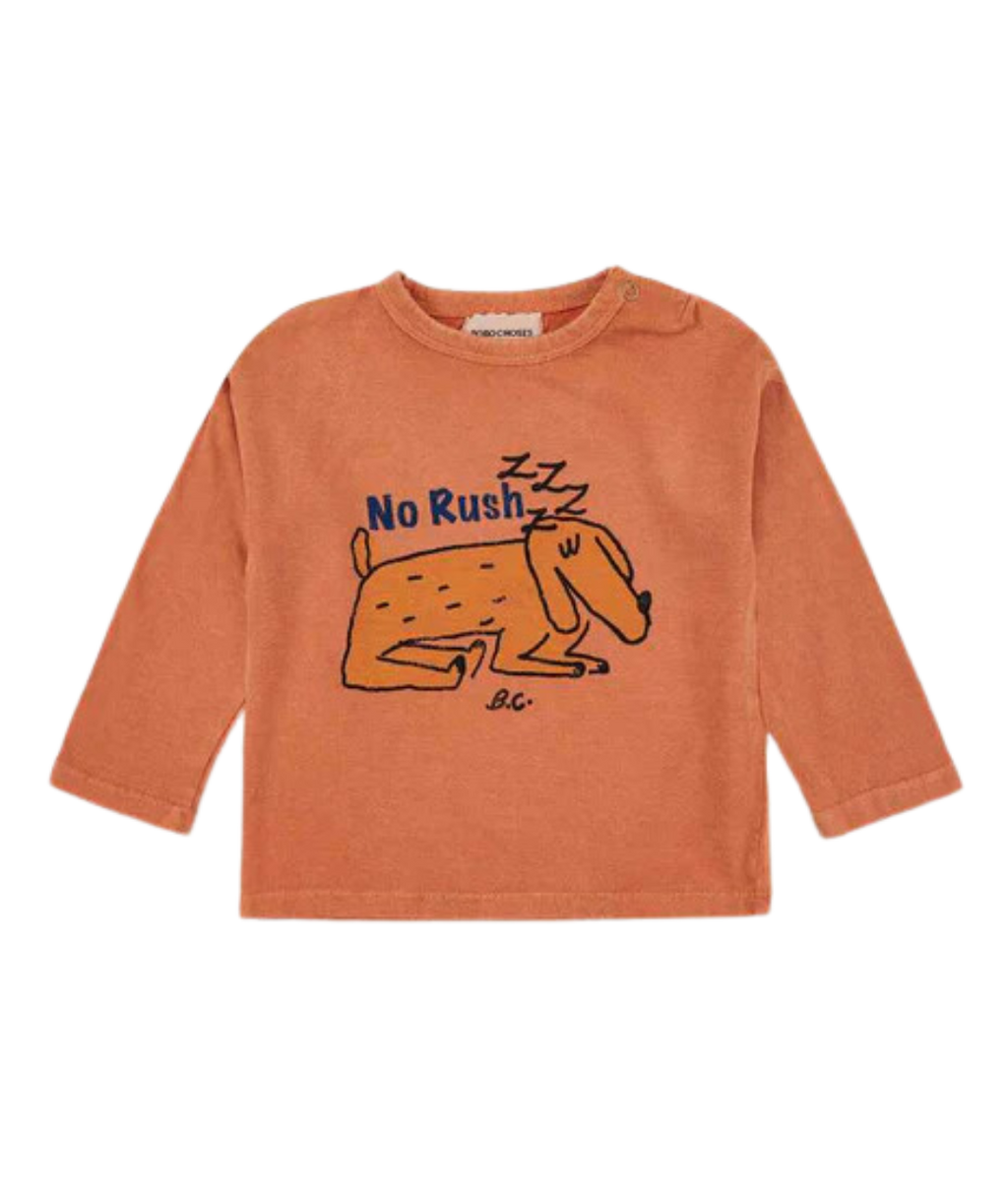 Longsleeve "Sleeping Dog" ~ 68/74 ~ Bobo Choses