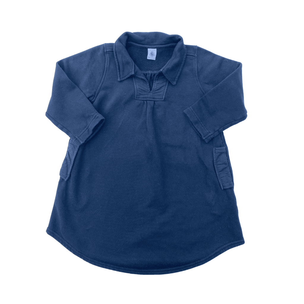 Kleid Pettit Bateau 104 blau Winter