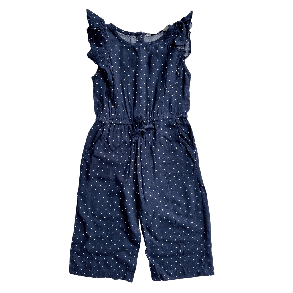 Jumpsuit ~ blau ~ 98 ~ H&M