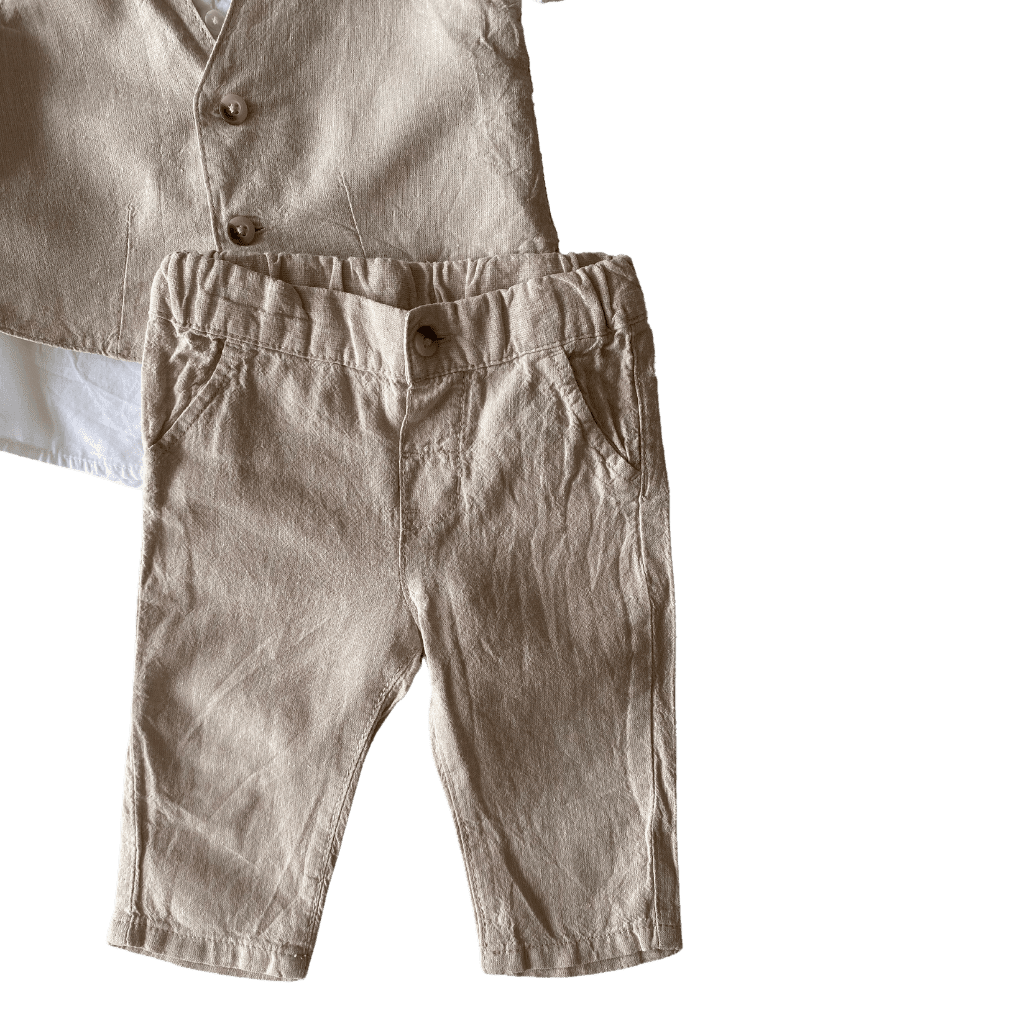 Anzug ~ beige ~ 68 ~ H&M