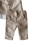 Anzug ~ beige ~ 68 ~ H&M